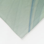 Abstracte blauwe groene vlinder Fantasy Fractal Ar Fleece Deken (Hoek)