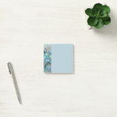 Abstracte Blauwe Groene Vlinder Fantasy Fractale K Post-it® Notes (Kantoor)