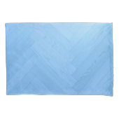 Abstracte Blauwe Houten Vloerplaat | Kussensloop (Voorkant-Links)