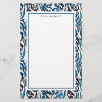 Abstracte blauwe ijkat