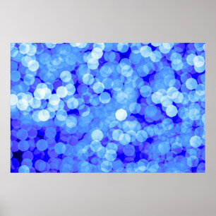 Abstracte blauwe kleuren licht. Klassieke blauwe b Poster