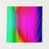 abstracte blauwe lichtachtergrond, kleurrijk patro wandkleed (Voorkant (horizontaal))