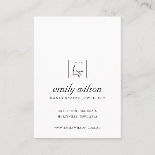 ABSTRACTE BLAUWE MUM VOOR DE VERSCHIJNSELAAR MET V PLAATSKAARTJE (Achterkant)