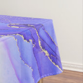 Abstracte blauwe Oranje tablet Tafelkleed (Voorbeeld)