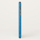 abstracte blauwe verf textuur Case-Mate iPhone case (Achterkant/links)