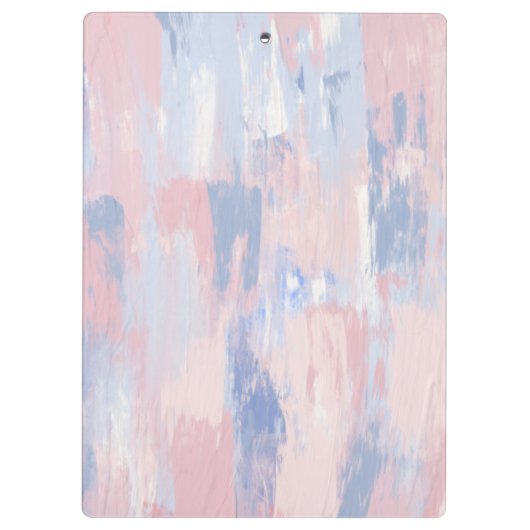 Abstracte blindheid en blauwe verf lijnen klembord (Achterkant)