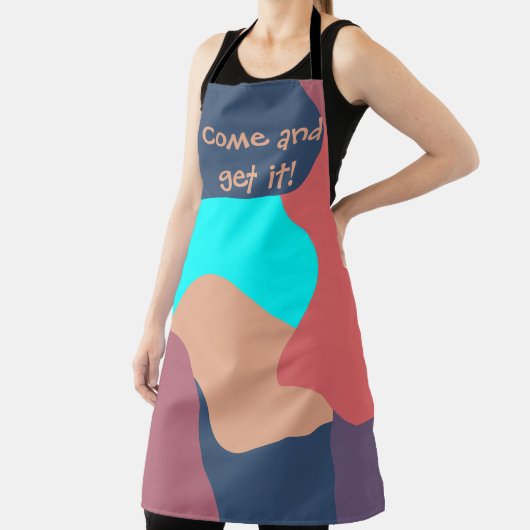 Abstracte Blobs Schort (Insitu)