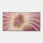 Abstracte bloeiende fractale kunst en schaduwen va bureaumat (Voorkant)