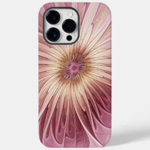 Abstracte bloeiende fractale kunst en schaduwen va Case-Mate iPhone 14 pro max hoesje