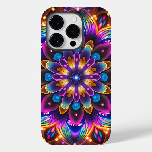 Abstracte Bloem Case-Mate iPhone Case (Achterkant)