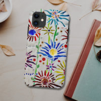 Abstracte bloem OtterBox iPhone Hoesje