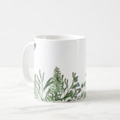 🎭 Abstracte bloemblaadjes: een Mok van creatieve  (Voorkant links)