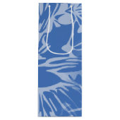 Abstracte bloemen Botanische Floral Wijn Cadeautas (Voorkant)