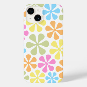 Abstracte Bloemen Bright Color Mix Case-Mate iPhone 14 Hoesje