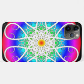 Abstracte bloemen Case-Mate iPhone case (Achterkant (horizontaal))