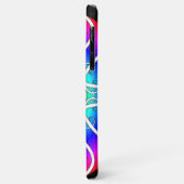 Abstracte bloemen Case-Mate iPhone case (Achterkant/links)