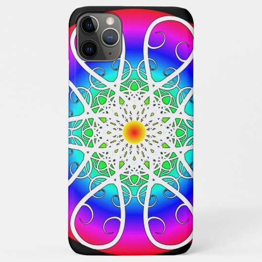 Abstracte bloemen Case-Mate iPhone case (Achterkant)