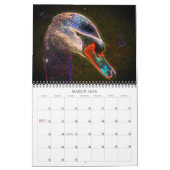 Abstracte bloemen en Natuur kunst Kalender (Mar 2026)