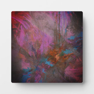 Abstracte bloemen fotoplaat