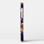 Abstracte bloemen, kotskeertje Case-Mate iPhone case (Achterkant / Links)