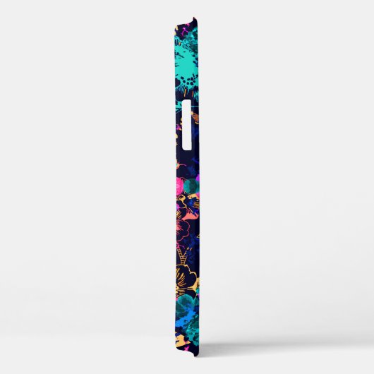 Abstracte bloemen, kotskeertje Case-Mate iPhone case (Achterkant / Rechts)