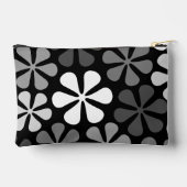 Abstracte bloemen monochroom etui (Achterkant)