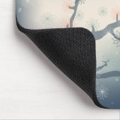 Abstracte Bloemen Muismat (Hoek)