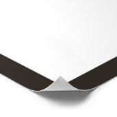 Abstracte bloemkunst poster (Hoek)