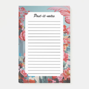 Abstracte bloesem bloemblaadjes dromen post-it® notes