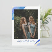 Abstracte Blue Swirl Foto gemaakt van het Honor-vo (Staand voorkant)