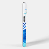 Abstracte Blue Waterverf Splash Case-Mate iPhone Case (Achterkant / Rechts)