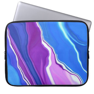 "abstracte bluebells" laptophoes laptop sleeve