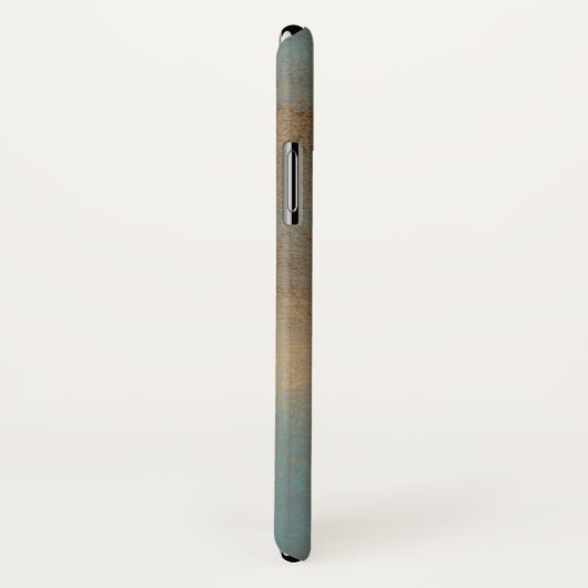 Abstracte Blues Brown Art Case-Mate iPhone Case (Achterkant / rechts)