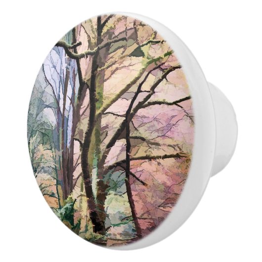 ABSTRACTE BOMEN KERAMISCHE KNOP (Rechts)