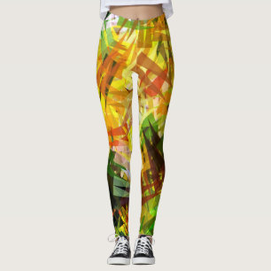 ABSTRACTE BOMEN LEGGINGS