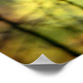 Abstracte bomen poster (Hoek)