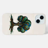 Abstracte boom speelse kunst Case-Mate iPhone case (Achterkant (horizontaal))