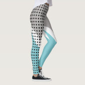 Abstracte boorbewegingen leggings (Rechts)