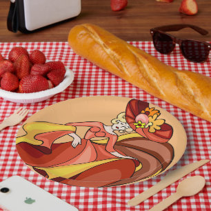 Abstracte Borden voor stripfiguurpapier Papieren Bordje