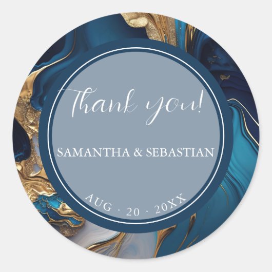 Abstracte borstelslag Blush Gouden houtskool Ronde Sticker (Voorkant)