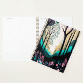 Abstracte bosplanner planner (Display)