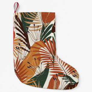 Abstracte Botanicals: White Canvas Wonders Kleine Kerstsok
