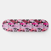 Abstracte Botanische Afbeeldingen Skateboard (Horizontaal)