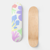Abstracte botanische bladeren #2 #wall #art skateboard (Voorkant)