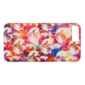 Abstracte botanische bladeren Case-Mate iPhone case (Achterkant (Horizontaal))