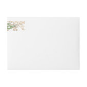 Abstracte botanische eucalyptus moderne groenerget (Voorkant)