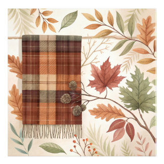 Abstracte botanische fotovergroting foto afdruk