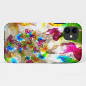 Abstracte botervliegen Case-Mate iPhone case (Achterkant (horizontaal))