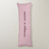 Abstracte botervliegen lichaamskussen (Achterkant (Verticaal))