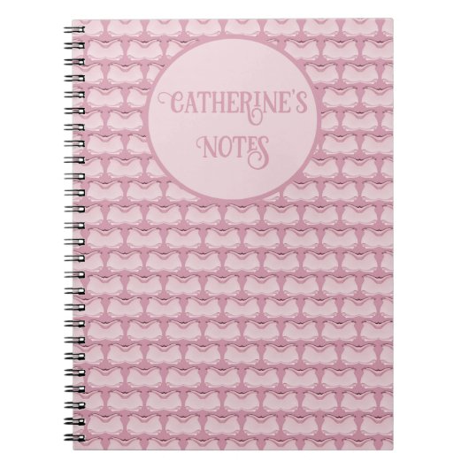 Abstracte botervliegen notitieboek (Voorkant)